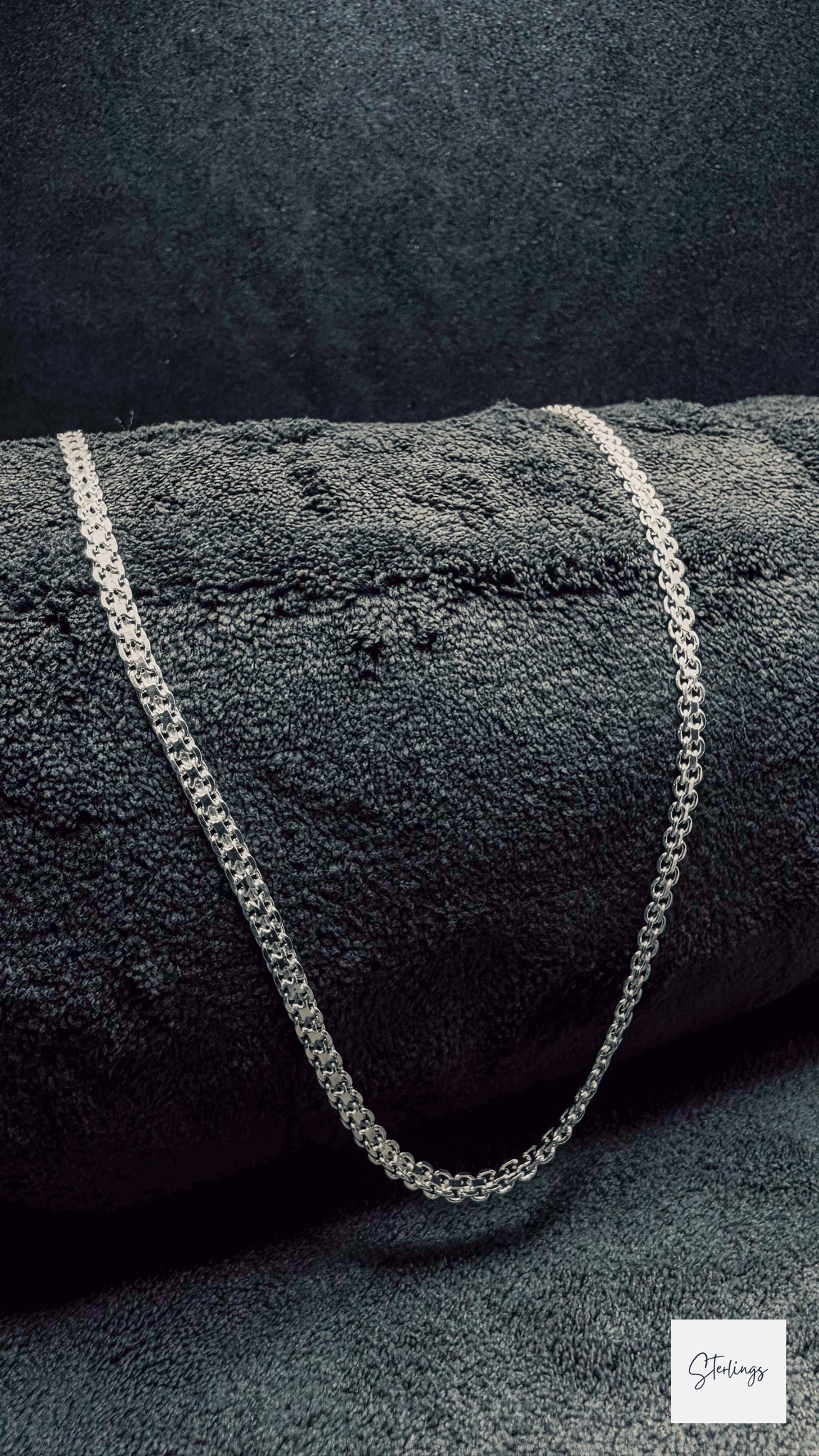 Italian Triple-Link Woven Chain