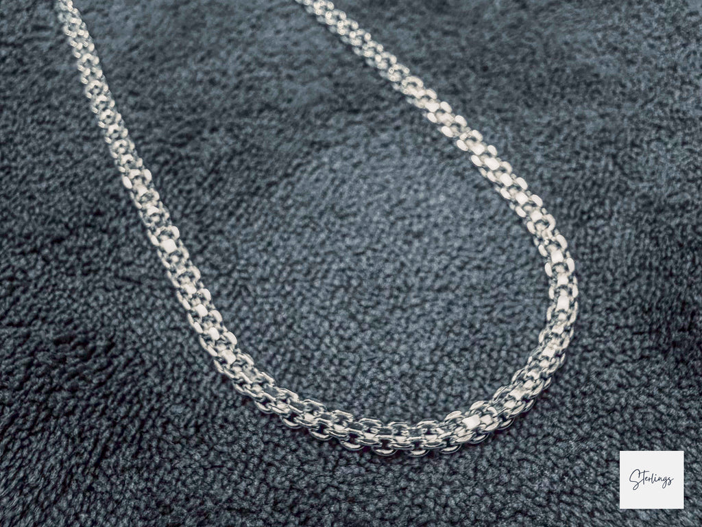 Italian Triple-Link Woven Chain